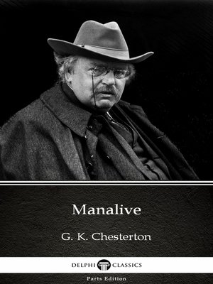 cover image of Manalive by G. K. Chesterton (Illustrated)